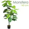 Monstera okno list umelá rastlina umelá rastlina 140 cm Náhľad obrázku produktu 1