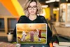 MuchoWow® Laptop Aufkleber Sticker Cover Katzen - Produktbild-Vorschau 5