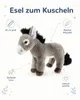 MISANIMO Pluche ezel, staand, 20 cm Productafbeelding-voorbeeld 2