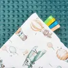 Balloon Travel & Emerald Minky Babydecke 75x100cm Produktbild-Vorschau 4