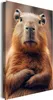 A close-up portrait of a capybara. Produktbild-Vorschau