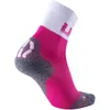 UYN Klassische Fahrradsocken - LIGHT LADY - Grau/Weiß/Rosa Produktbild-Vorschau 2