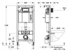 MEPA nextVIT WC-Element mit  UPSK SC A31 System BH 120 cm Produktbild-Vorschau 3