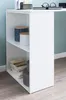 Bureau FineBuy blanc avec étagère 120 x 120 x 53 cm en bois Voir les images du produit 6