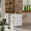 Kommode Vicco Belaro Weiß 56 x 95 cm mit 5 Schubladen, Produktbild-Vorschau 3
