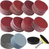 200X kulaté brusné kotouče na suchý zip 50 mm brusný papír Náhled obrázku produktu 1