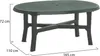 Simmsville - Gartentisch 165x110x72h cm Grün, 6 Plätze  Produktbild-Vorschau 3