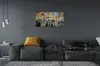 Glasbilder 140x70 Wandkunst Bürsten mazy Produktbild-Vorschau 4