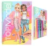 TOPModel - Cahier de coloriage avec crayons - Set Voir les images du produit 8