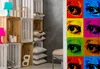 Drzwi harmonijkowe EYES POP ART 83 cm - druk jednostronny Podgląd zdjęcia produktu 2