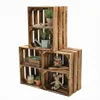 Cassa in legno fiammato 40x30x25 cm - Cassa per frutta Anteprima dell’immagine prodotto 1