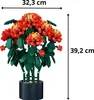 Bausteine Gewöhnliche Lantana, KOMPATIBEL MIT LEGO, BLUMEN Produktbild-Vorschau 9