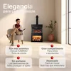 KAMINIO Chimenea eléctrica HENRI con conducto de chimenea: Vista previa de la imagen del producto 2