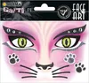 HERMA 15310 5x Adesivo Face Art Gatto rosa Anteprima dell’immagine prodotto 3