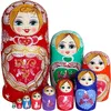 Hniezdna bábika Matryoshka Ruská bábika Darčeková bábika Náhľad obrázku produktu 1