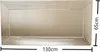 Skye Decor, A305Y, miroir mural, argent, MDF, 130 x 65 cm Voir les images du produit 8