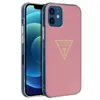 Guess Metallic Triange - iPhone 12 Mini Hlle (Pink) Produktbild-Vorschau 3