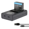 1x Akku + LCD Lader für Panasonic DMW-BLG10 DMW-BLG10E  Produktbild-Vorschau 2