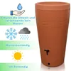 YourCasa Regentonne 230 Liter [Decore Design] - Nachhaltige Produktbild-Vorschau 3