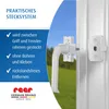 reer 70060, Detský zámok na okno, 3 kusov, Biela, Plast, Náhľad obrázku produktu 5