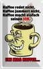 vianmo Blechschild 30x20 cm Kaffee redet nicht macht seinen Produktbild-Vorschau 1