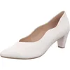 Caprice Damen Pumps Trichterabsatz Leder Wellenkante Produktbild-Vorschau 7