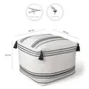 In- & Outdoor Sitzsack Wohnzimmer Sitzkissen Hocker Produktbild-Vorschau 4