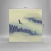 Bilder auf glas - Vogel Natur Wald - 50x50cm - Glasbilder - Produktbild-Vorschau 3