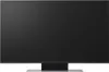 A front view of a modern television set on a stand. Produktbild-Vorschau