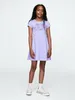 GAP Damen Kleid, Violett, Größe L, 100% Baumwolle, Produktbild-Vorschau 1