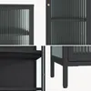 Vitrinenschrank 'Vinterhavn' mit 1 Tür 100 x 40 x 40 cm Produktbild-Vorschau 11