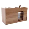 4 Schichten Schreibtisch Organizer Holz mit Schubladen Produktbild-Vorschau 7