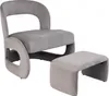 Fauteuil Costway avec repose-pieds, ensemble de fauteuil et Voir les images du produit 1