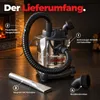 Lieferumfang AC1220: Aschesauger, Saugschlauch, Saugrohr mit Flachdüse, Rundbürste Produktbild-Vorschau