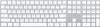 Magic Keyboard mit Nummernblock (2017) silber - Deutsch Produktbild-Vorschau 1