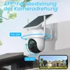 4MP Überwachungskamera Aussen Solar Akku 4er Set mit Produktbild-Vorschau 15