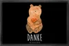Mr. & Mrs. Panda fußmatte Bär Dankbar 40 x 60 cm - Schwarz Produktbild-Vorschau 1