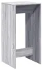 vidaXL Bartisch Grau Sonoma 51x50x103,5 cm Holzwerkstoff Produktbild-Vorschau 1