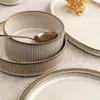 Tafelservice Florina Evia 30-teilig Porzellan creme für 6 Produktbild-Vorschau 3
