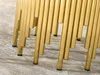 Luxusný jedálenský stôl ACHIM - dymové sklo / zlatý Náhľad obrázku produktu 18