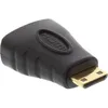 InLine HDMI Adapter, HDMI A Buchse auf Mini HDMI C Stecker, Produktbild-Vorschau 4