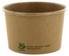 50x PAPSTAR Suppenbecher aus Pappe rund 230 ml braun Produktbild-Vorschau 1