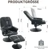 MODFU Relaxsessel mit elektrischer Heizfunktion,Liegestuhl Produktbild-Vorschau 7