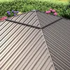 Gartenpavillon 4x4 m Stahldach Hardtop, ohne Seitenteile, Produktbild-Vorschau 4