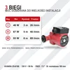 AVANSA 25-6/180 Pompa obiegowa CO 230 V – DN25 1½", 180 mm, Podgląd zdjęcia produktu 2