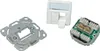 TELE. Presa AMJ45 UP/50 Cat.5e, bianco alpino Anteprima dell’immagine prodotto 2