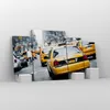 Bild auf Leinwand - Leinwandbild - Taxi Straße New York - Produktbild-Vorschau 4