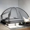 vidaXL Tenda a zanzariera Mongolia 220 Nero 200x200x135 cm Anteprima dell’immagine prodotto 2