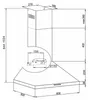 Amica KH 17286 S, 601 m³/h, Abluft/Umluft, A, A, C, 67 dB Produktbild-Vorschau 3