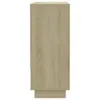 The Living Store Sideboard Sonoma-Eiche 97x31x75 cm Produktbild-Vorschau 7